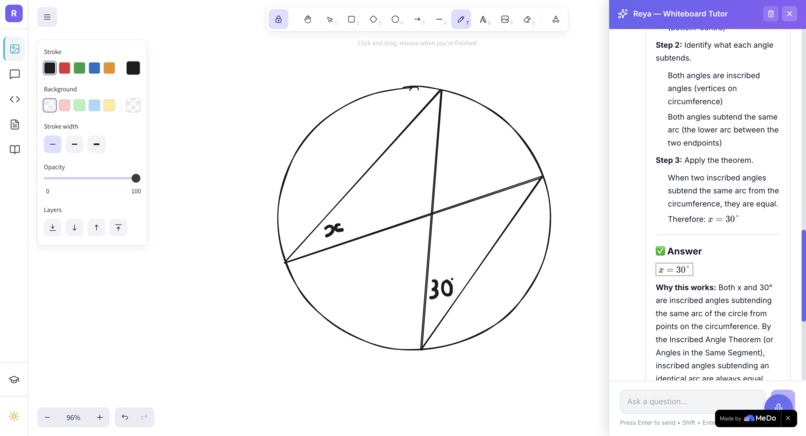 Reya AI Tutor – screenshot 2