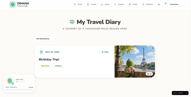 DiMANA Travel Diary – screenshot 4