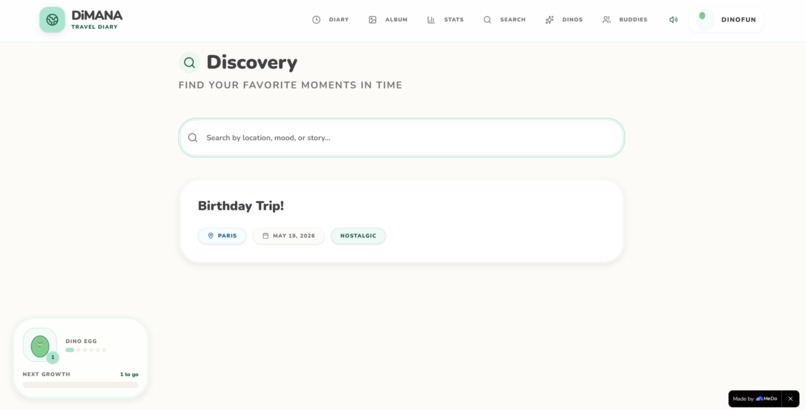 DiMANA Travel Diary – screenshot 7