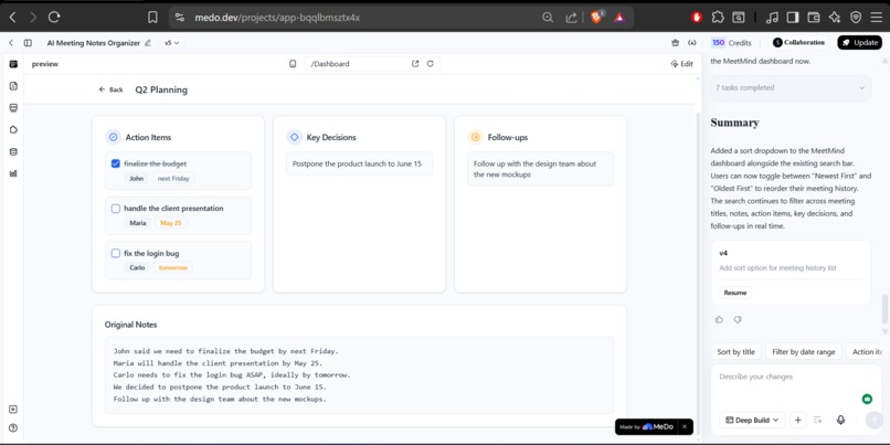 MeetMind – screenshot 1