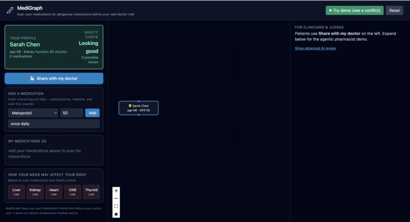 MediGraph – screenshot 1