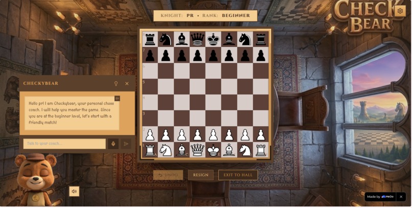 Checkybear - AI Chess Coach – screenshot 1