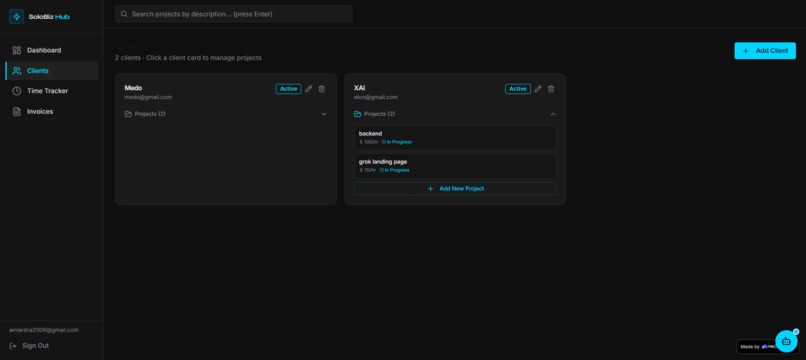 SoloBiz Hub – screenshot 1