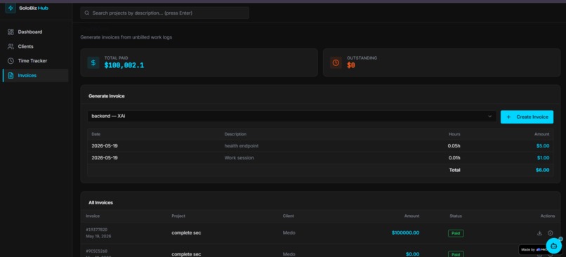 SoloBiz Hub – screenshot 4