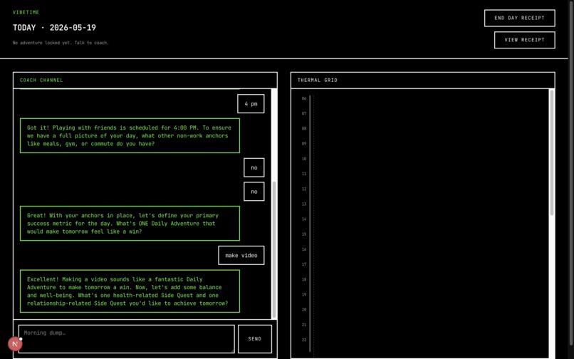 VibeTime – screenshot 1
