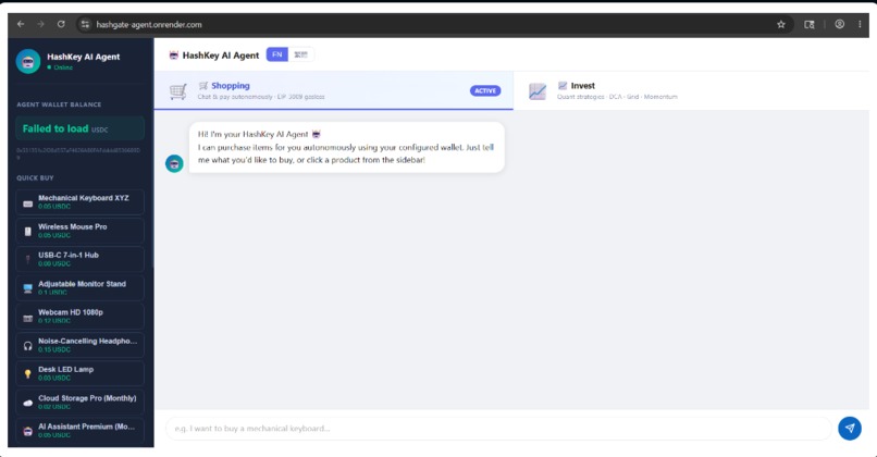 HashGate AI: PayFi & RWA Investment Agent – screenshot 7
