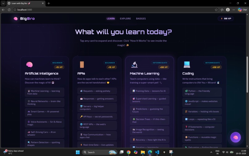 Learn with Big Bro – screenshot 3