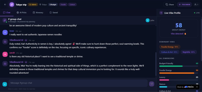 VibeBound – screenshot 2