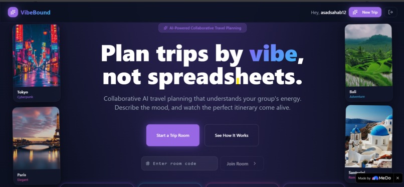 VibeBound – screenshot 1