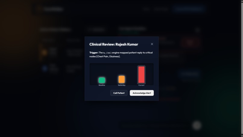  CareWalker — Post-Discharge Patient Follow-up Agent – screenshot 1