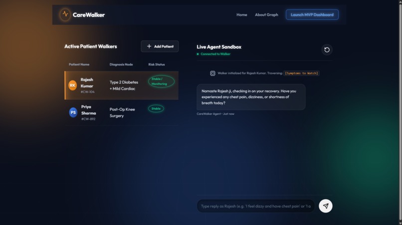 CareWalker — Post-Discharge Patient Follow-up Agent – screenshot 3