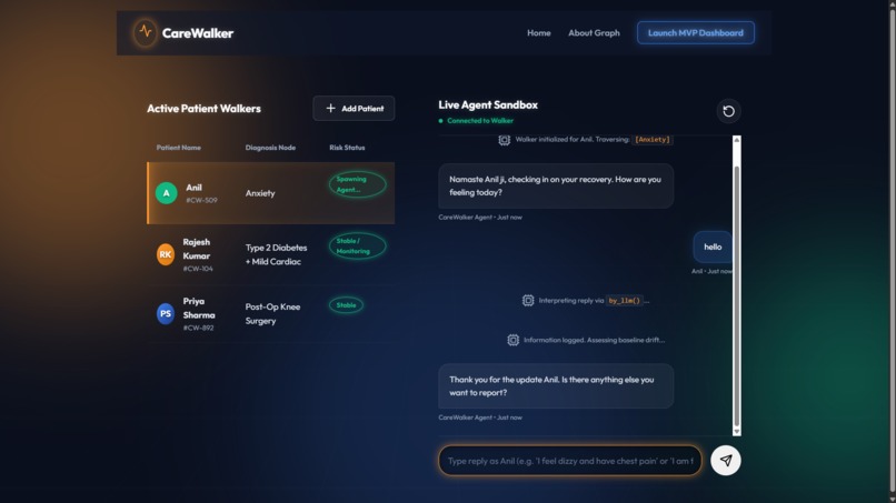  CareWalker — Post-Discharge Patient Follow-up Agent – screenshot 4
