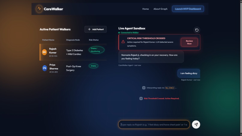  CareWalker — Post-Discharge Patient Follow-up Agent – screenshot 5