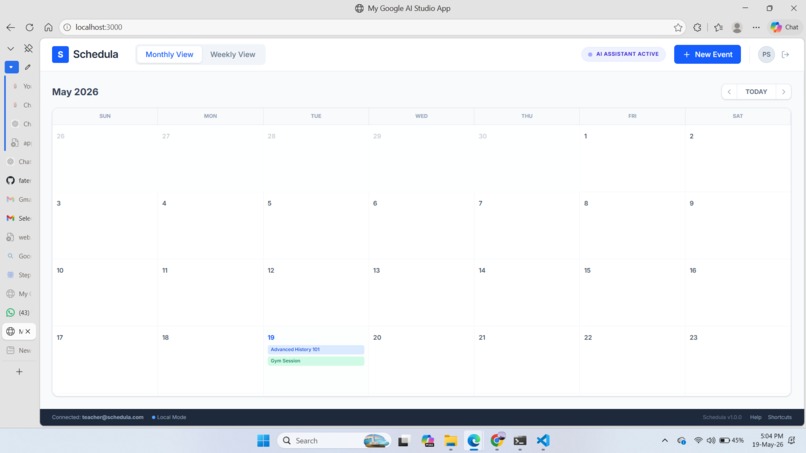 Schedula  – screenshot 2