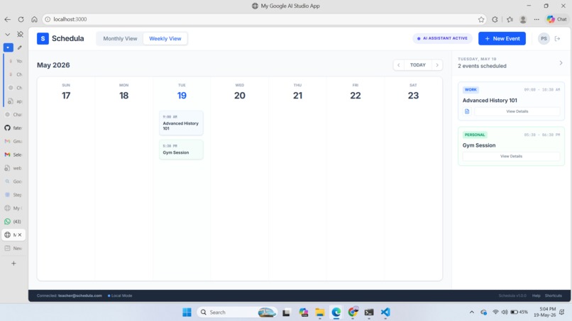 Schedula  – screenshot 3