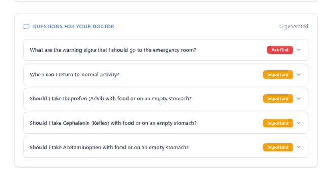 MediClear: Health Document Interpreter – screenshot 4