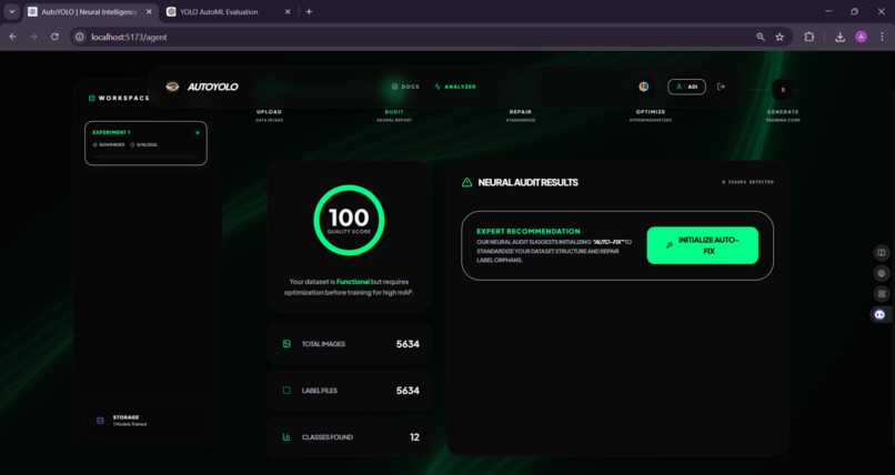 AutoYOLO - Neural Intelligence Platform – screenshot 1