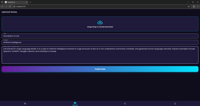 Smart Note AI – screenshot 3