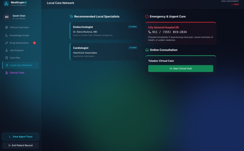 MedGraph AI: Agentic Health Navigator – screenshot 7
