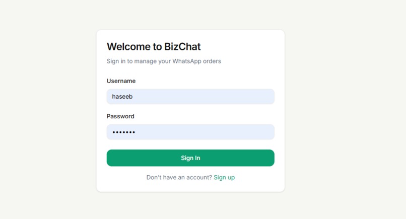 BizChat  – screenshot 4