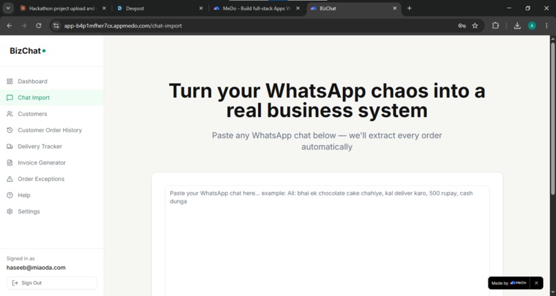 BizChat  – screenshot 12
