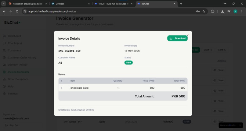 BizChat  – screenshot 20