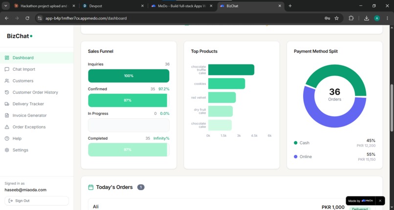 BizChat  – screenshot 9