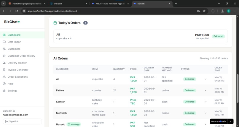 BizChat  – screenshot 10