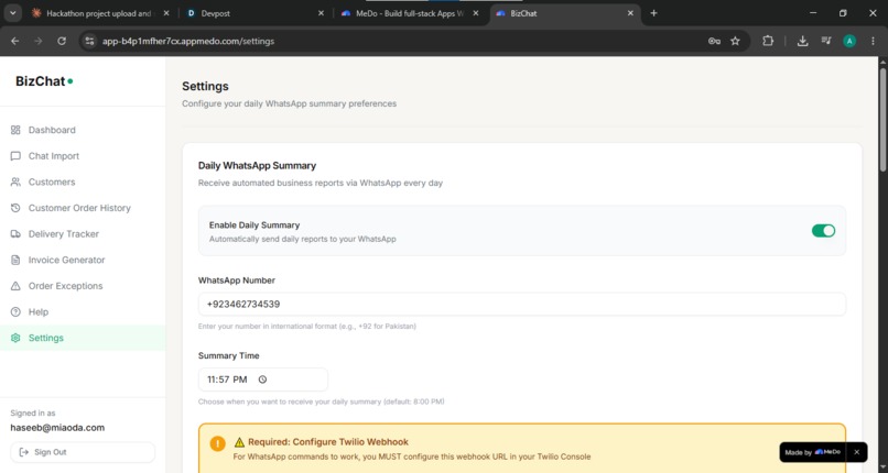 BizChat  – screenshot 27