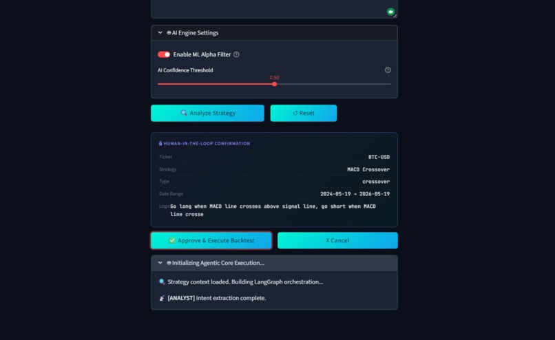  APEX Quant-Forge AI Agent – screenshot 3