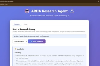 ARDA-agent