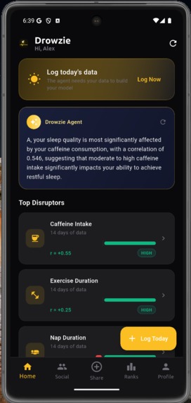 Drowzie – screenshot 2