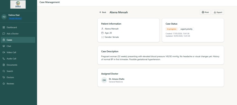 Odeli - Health Connect For Africa – screenshot 5