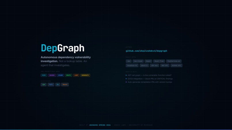 DepGraph – screenshot 3