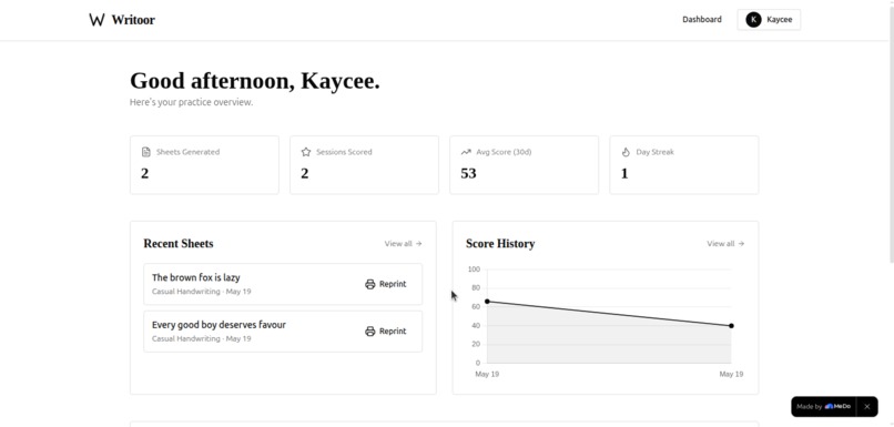 Writoor – screenshot 2