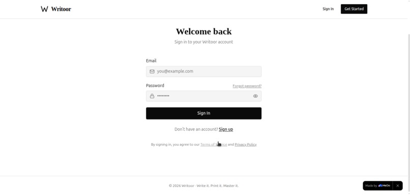 Writoor – screenshot 3