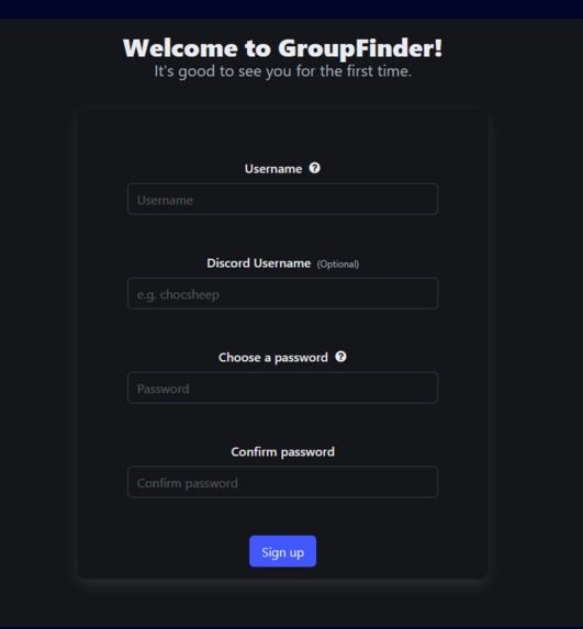 GroupFinder – screenshot 4