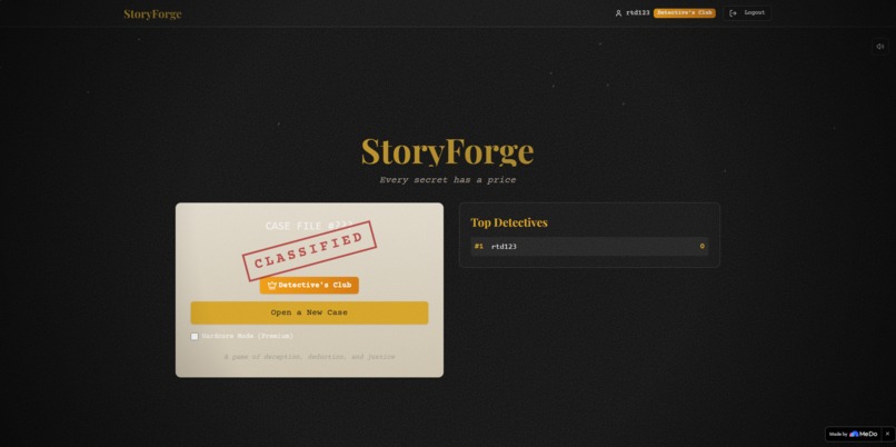 StoryForge – screenshot 1