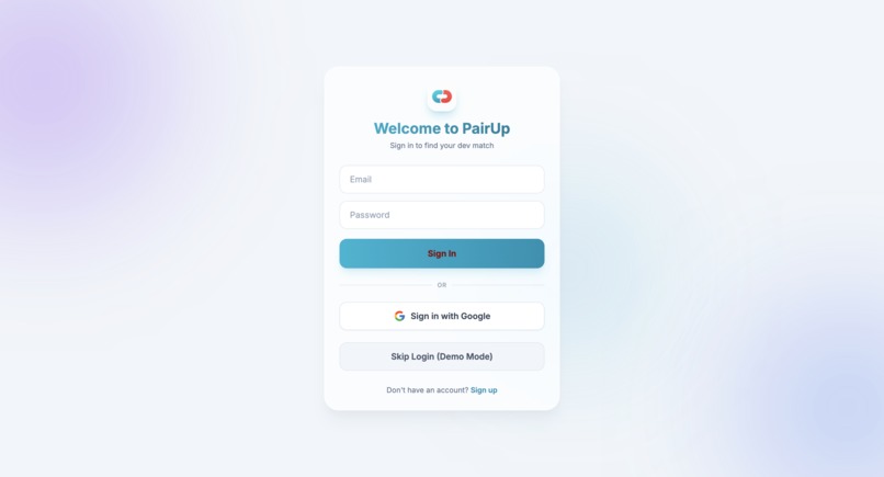 PairUp – screenshot 1