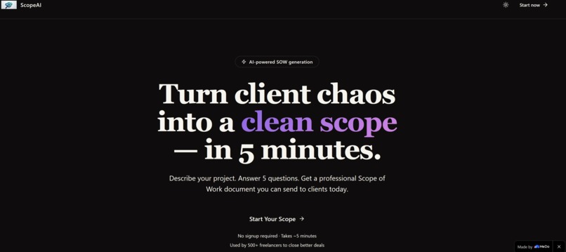 ScopeAI – screenshot 1