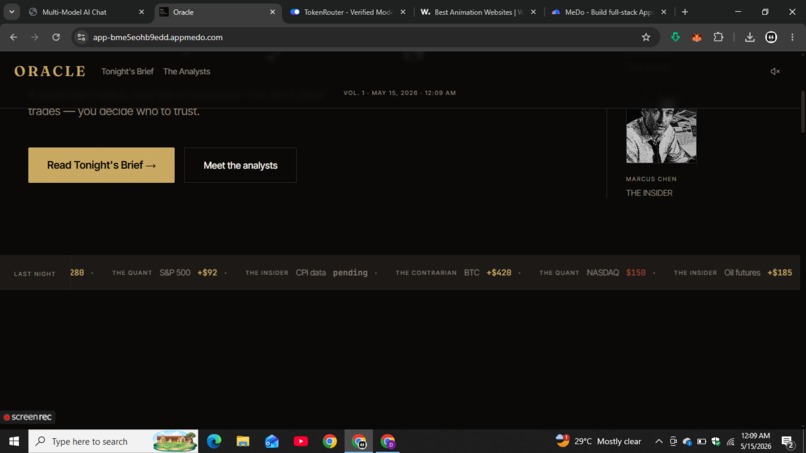 Oracle – screenshot 2
