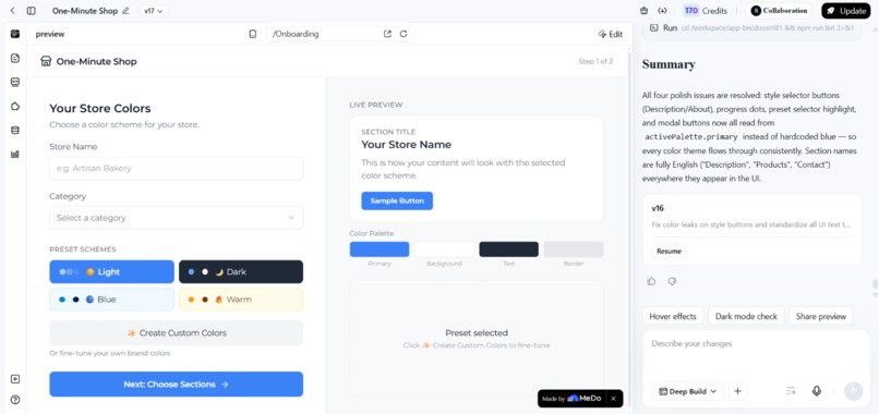 ONE-MINUTE SHOP – screenshot 2