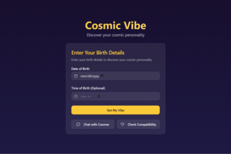Cosmic Vibe