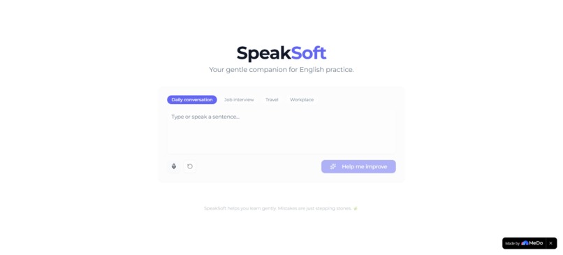 Speak Soft – screenshot 1