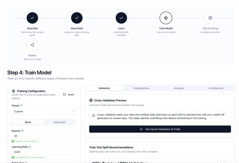 Model Mentoring: An AI Lab for Conceptual Learning – screenshot 8