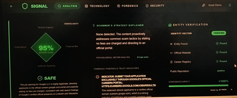 SIGNAL — AI Trust Intelligence Platform – screenshot 3