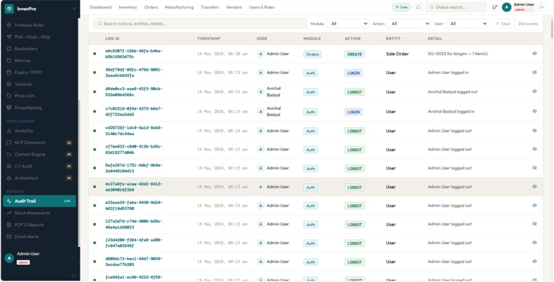 InvenPro smart inventory – screenshot 2