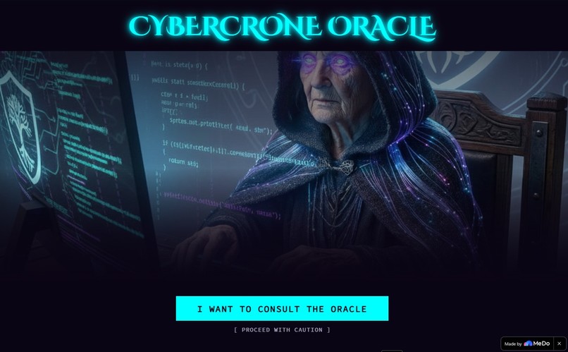 CyberCrone Oracle – screenshot 2