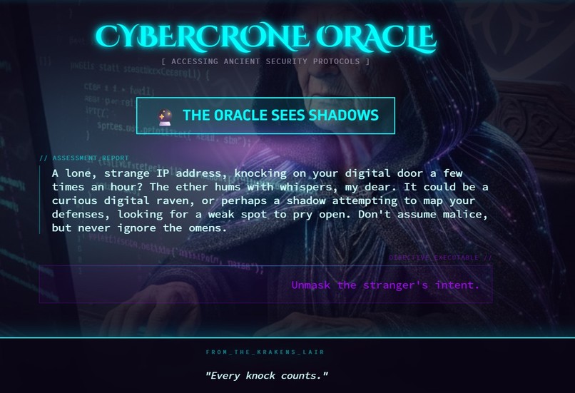 CyberCrone Oracle – screenshot 3