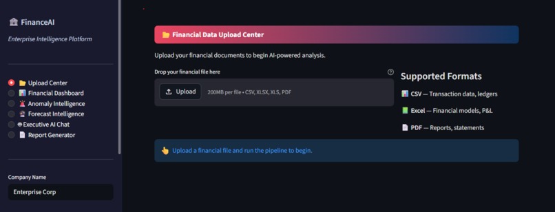 FinanceAI – screenshot 1